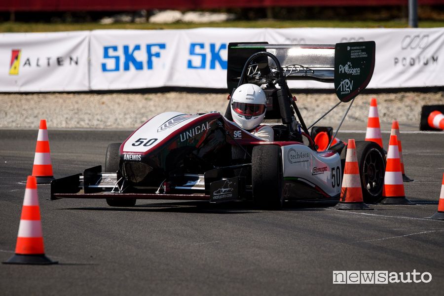 Formula SAE 2022 team Unical Reparto Corse dell’Università della Calabria nella Classe 1C
