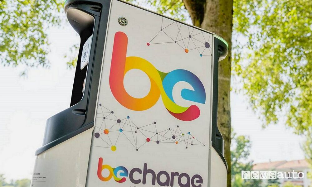 Colonnina di ricarica BeCharge