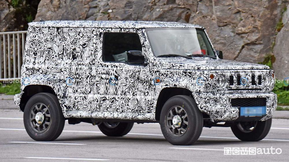 Suzuki Jimny Long muletto test