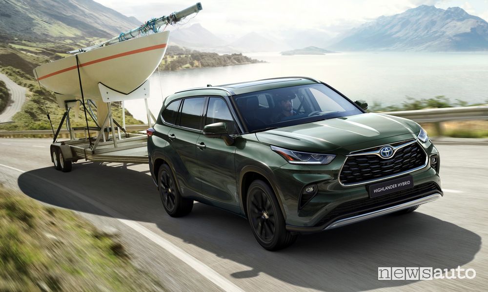 Nuovo Toyota Highlander 2023