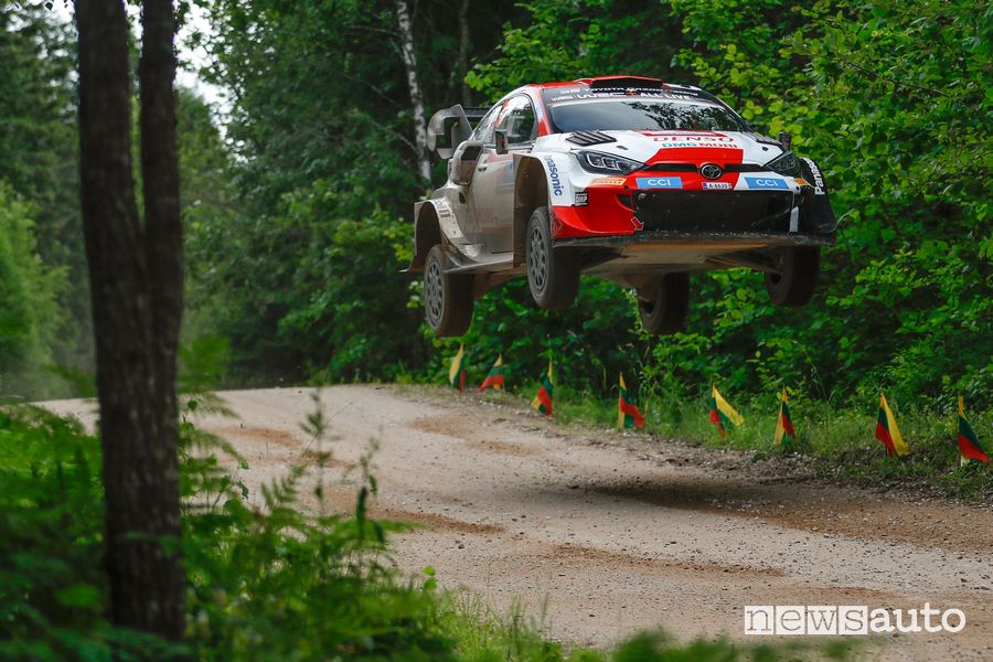 WRC Rally Estonia 2022 Toyota GR Yaris Rally1
