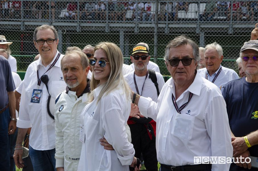 Gian Carlo Minardi all'Historic Minardi Day 2022