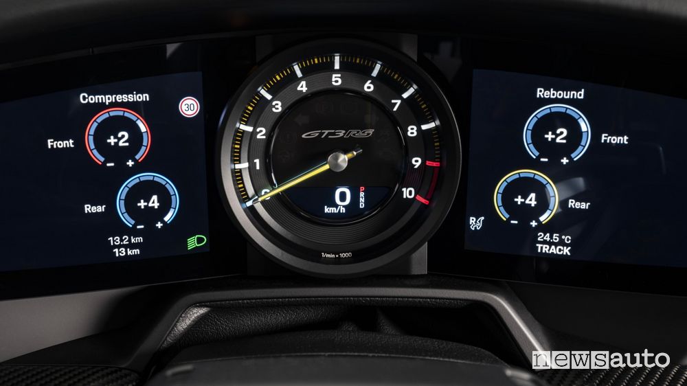 Quadro strumenti abitacolo Porsche 911 GT3 RS