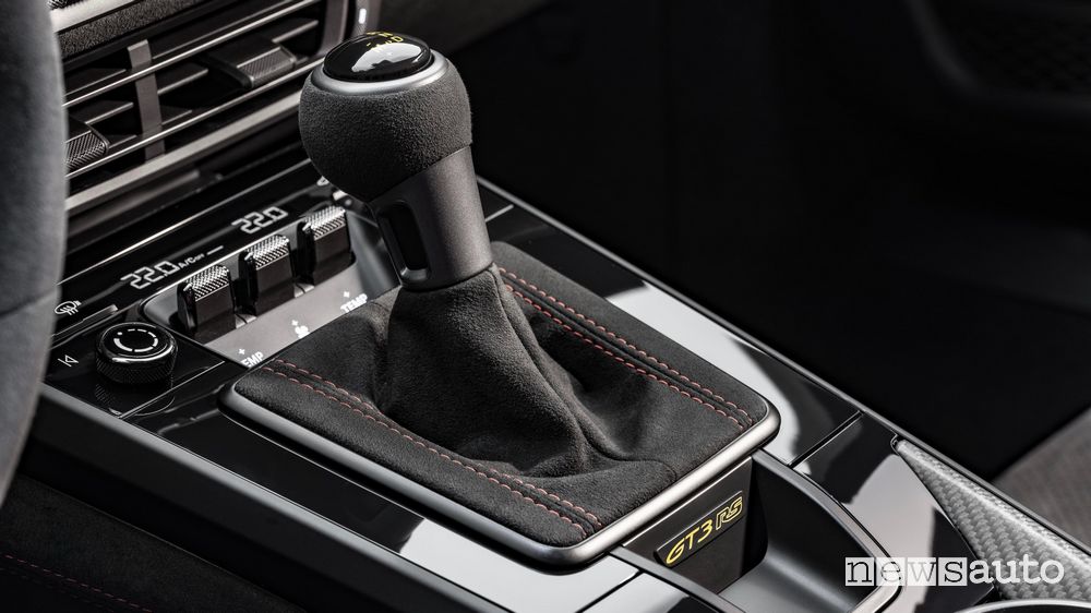 Leva cambio manuale abitacolo Porsche 911 GT3 RS
