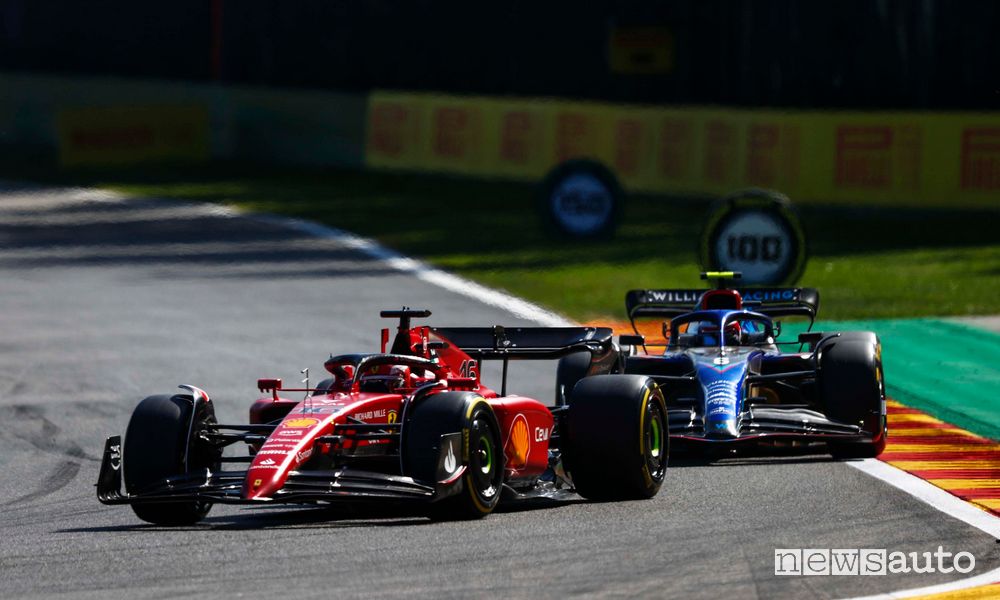 F1 Gp Belgio 2022 Ferrari Charles Leclerc
