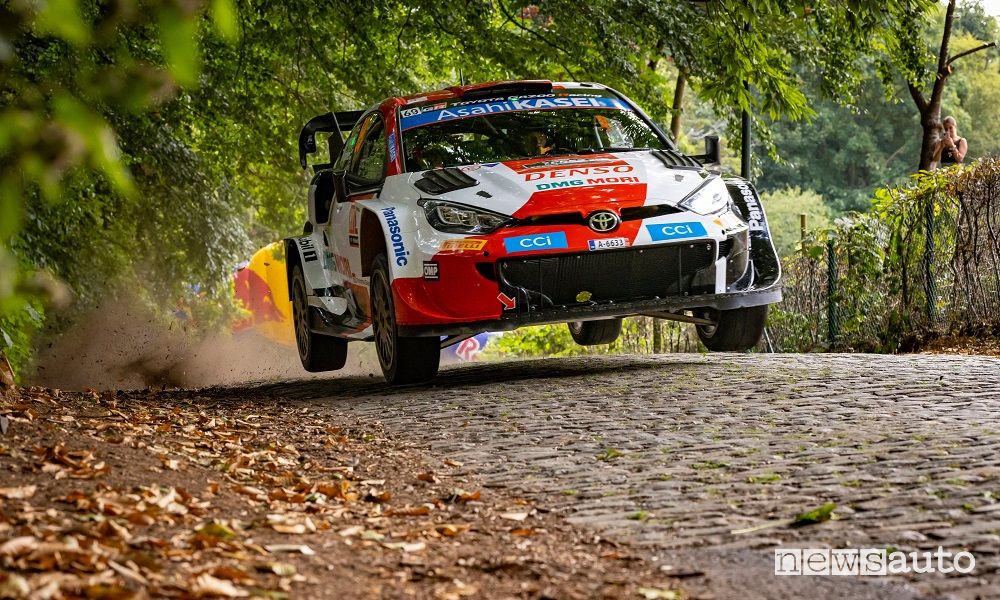 WRC Rally Belgio 2022 Toyota Kalle Rovanpera