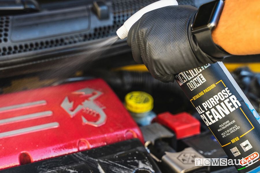 APC All Purpose Cleaner vano motore Abarth