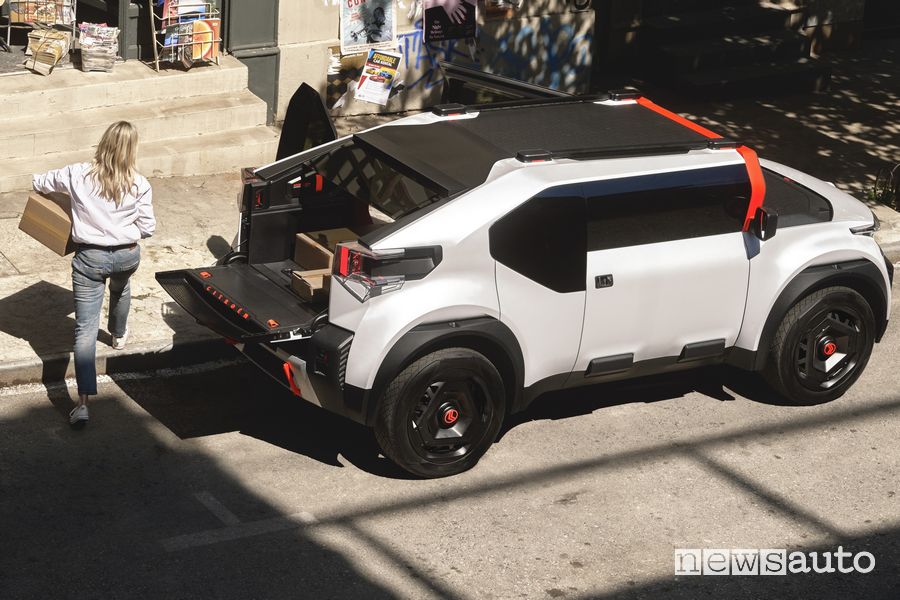 Bagagliaio Citroën oli