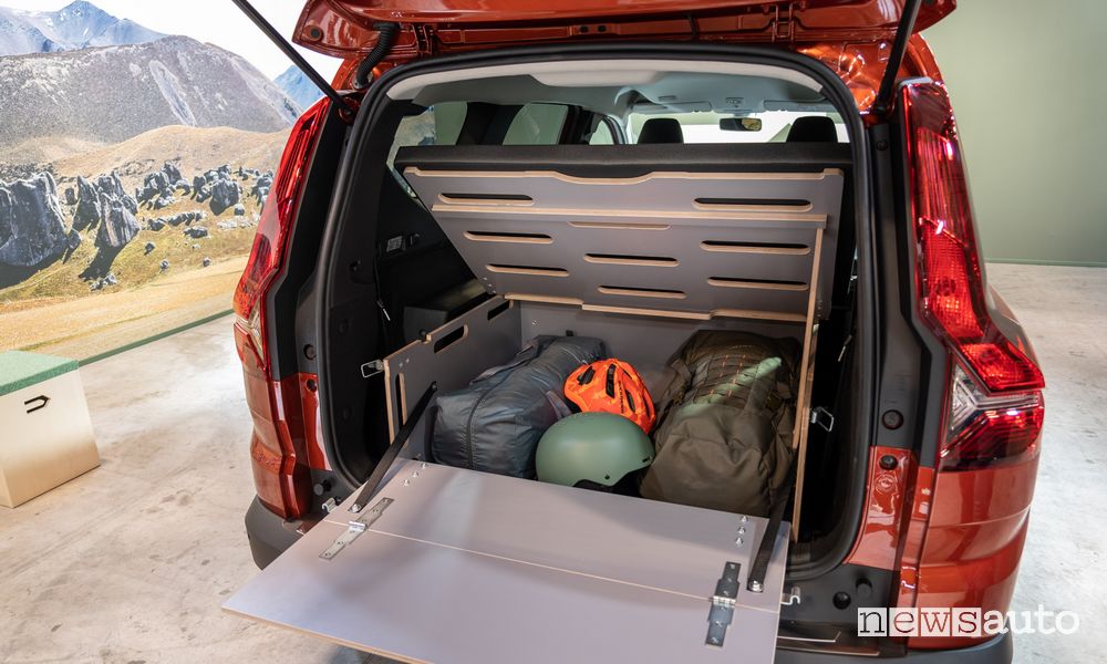 Kit da campeggio per Dacia Jogger 7 posti