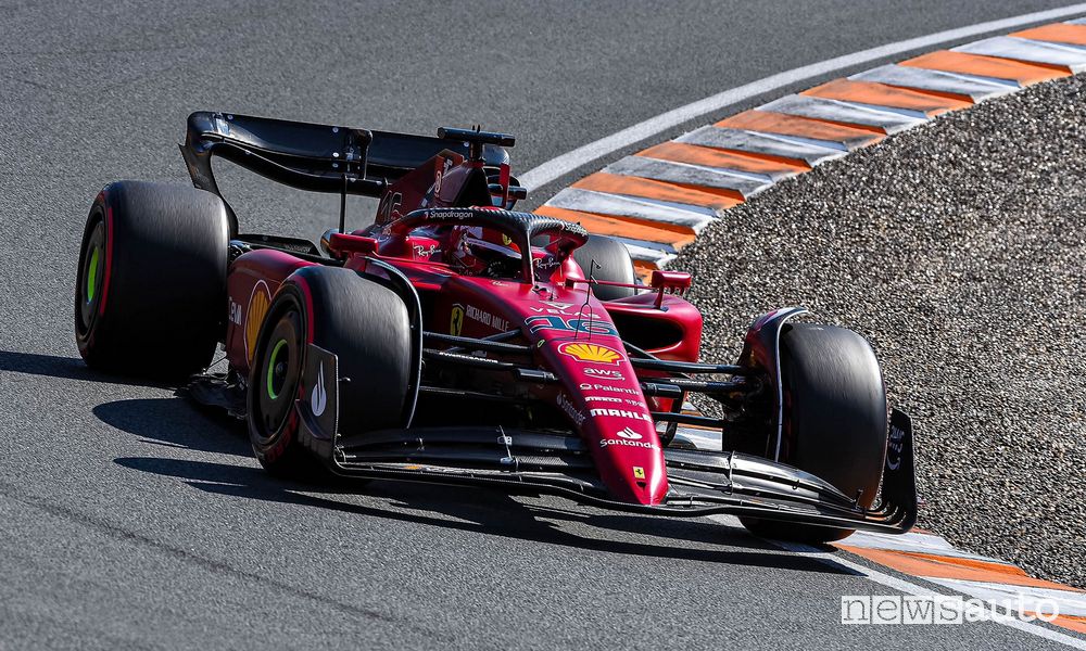 Qualifiche F1 Gp Olanda 2022 Ferrari Leclerc