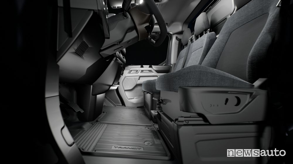Cabina abitacolo Ford E-Transit Custom