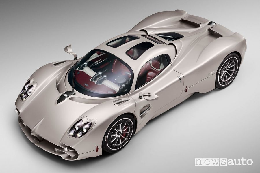 Vista di profilo Pagani Utopia