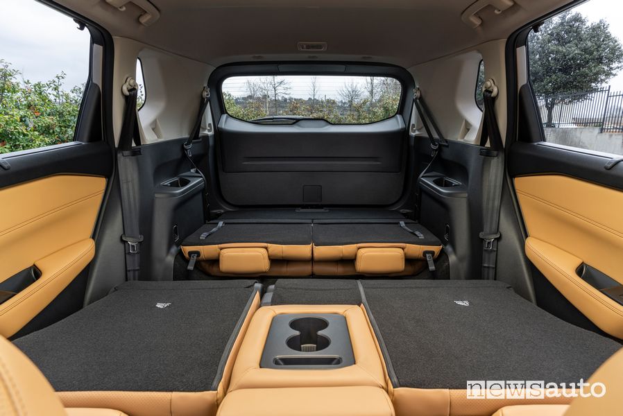 Bagagliaio abitacolo Nissan X-Trail