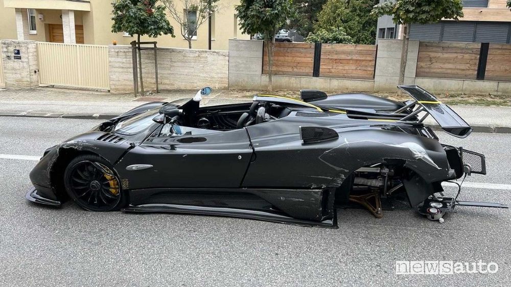 incidente Zonda HP Barchetta