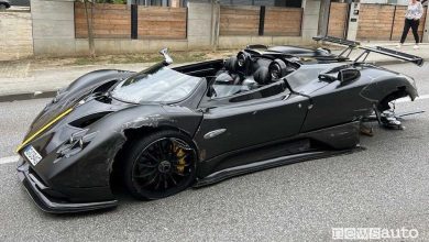 Incidente milionario Zonda HP Barchetta VIDEO