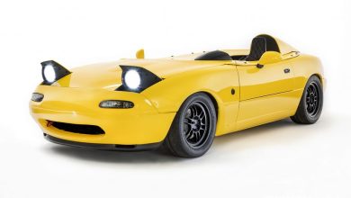 Vista di profilo Mazda MX-5 NM Concept by Gorgona Cars
