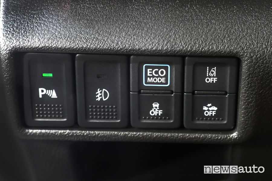 Pulsanti abitacolo Suzuki S-Cross Hybrid 1.5 140 Volt