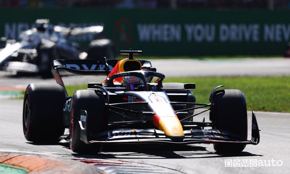 F1 Gp Italia 2022 vittoria Red Bull Verstappen