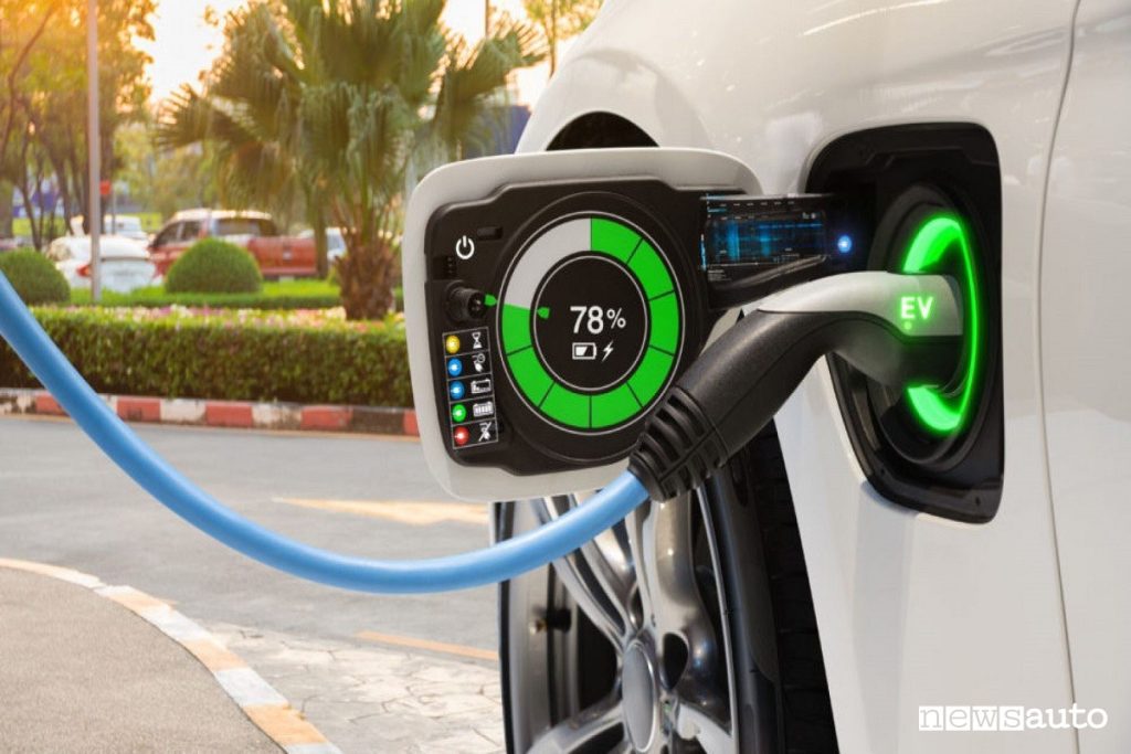 Ricarica rapida in CC applicata ad un veicolo elettrico