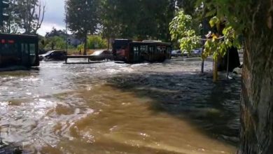 Roma bloccata per allagamento