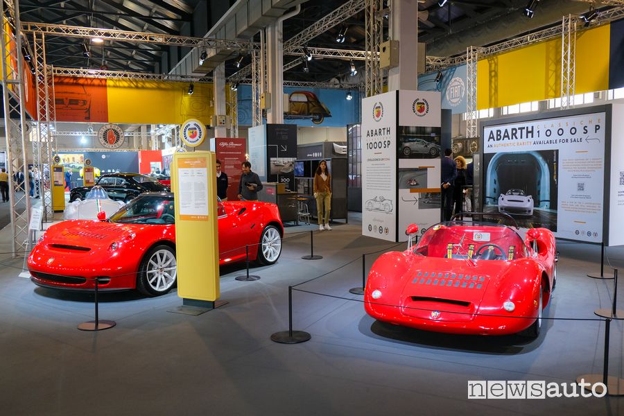 Abarth 1000 SP ad Auto e Moto d'Epoca Padova 2022