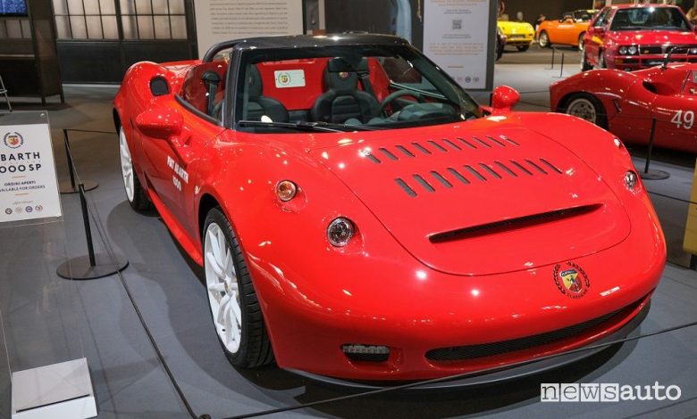 Abarth 1000 SP ad Auto e Moto d'Epoca Padova 2022
