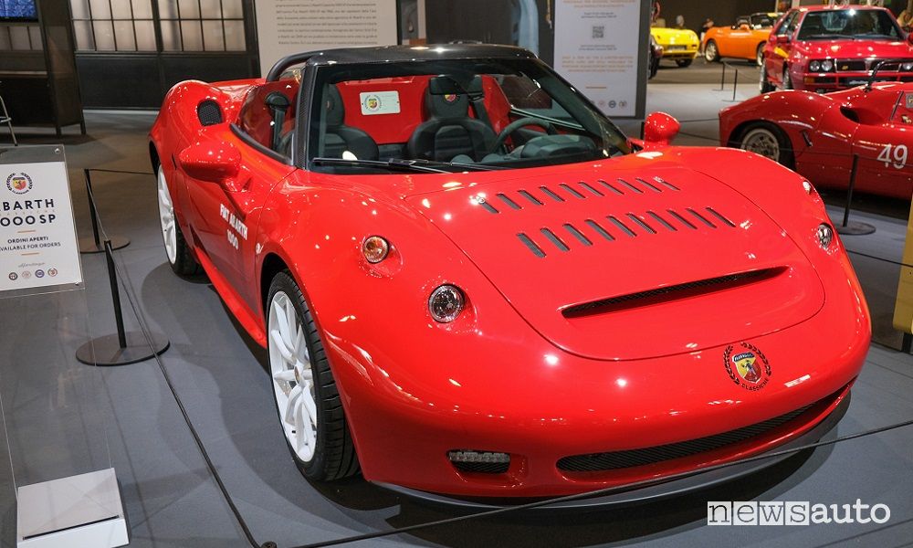 Abarth 1000 SP ad Auto e Moto d'Epoca Padova 2022