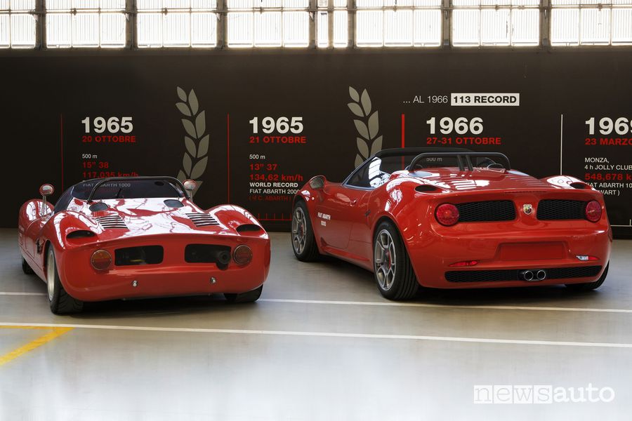 Abarth 1000 SP posteriore 3/4