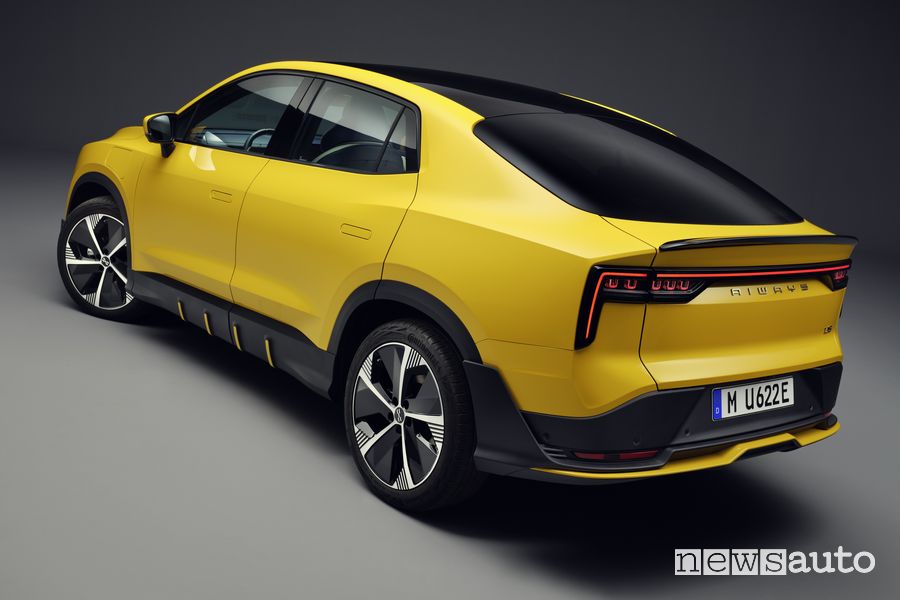 Aiways U6 SUV Coupé posteriore 3/4