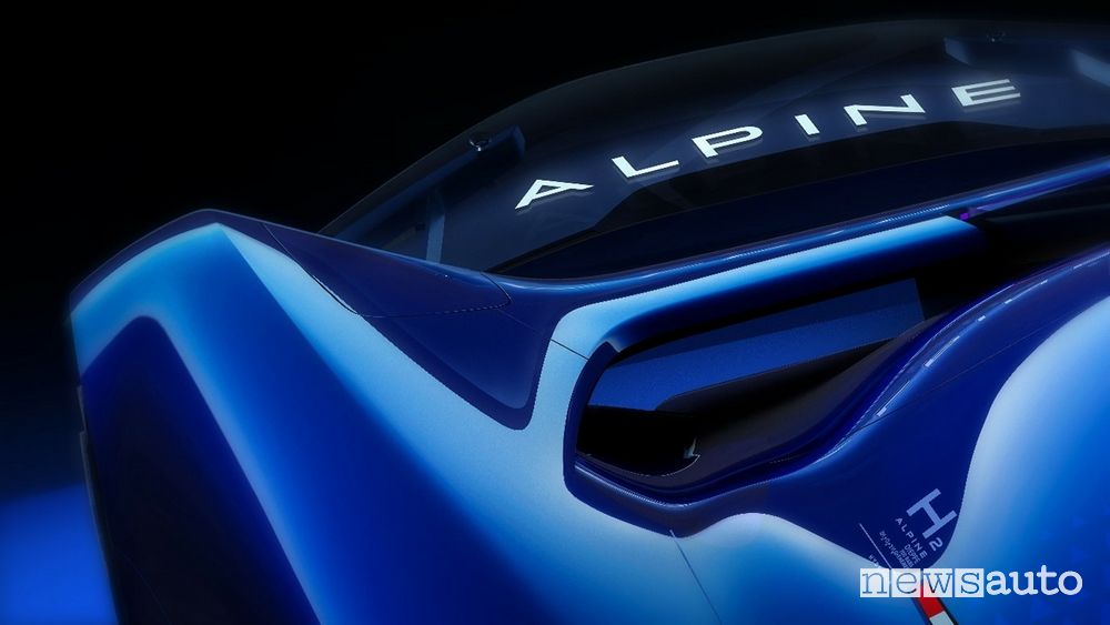 Alpine Alpenglow Concept alettone posteriore