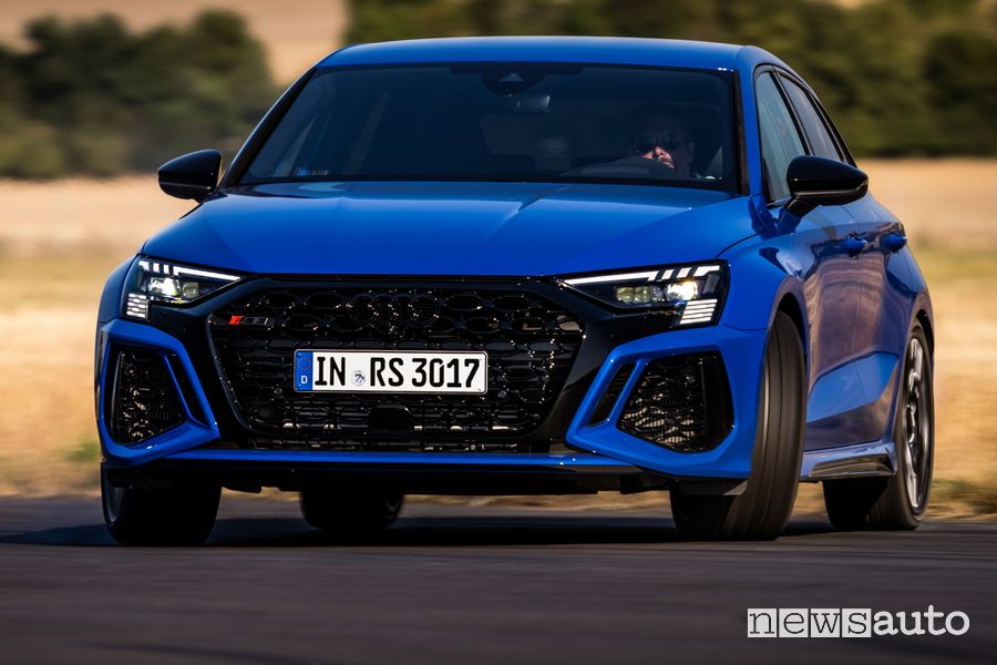 Audi RS 3 Sportback performance edition in drif