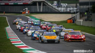 Partenza Gara 2 Campionato Italiano GT Mugello
