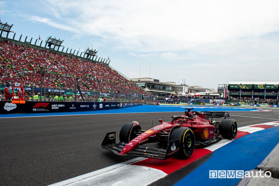 F1 Gp Messico 2022 Leclerc Ferrari