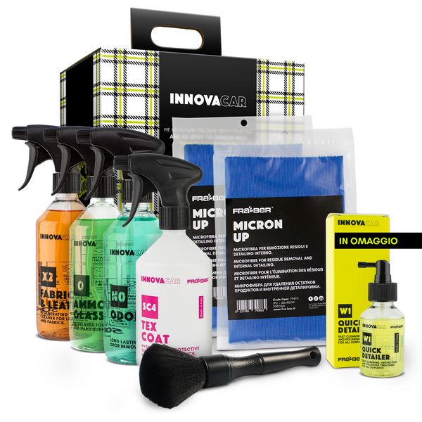 Kit Innovacar Regalo Pulizia Auto Interni