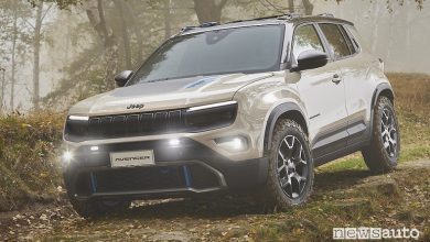 Jeep Avenger 4x4 Concept anteriore 3/4
