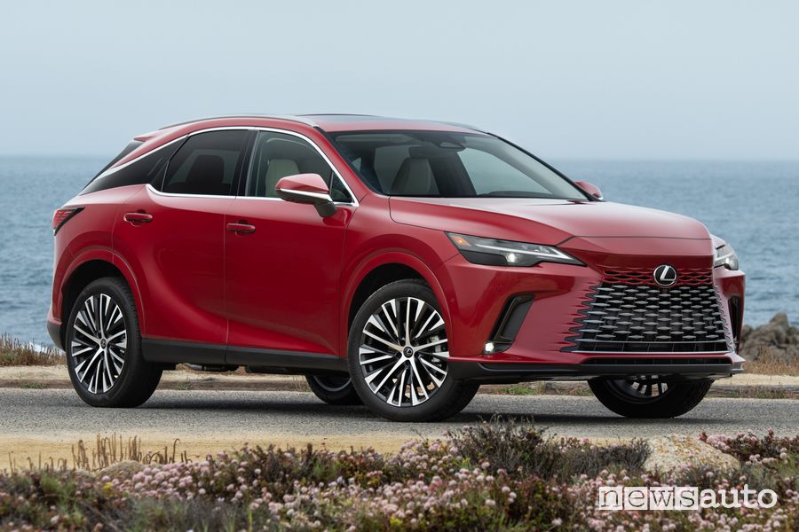 Lexus RX 350h anteriore 3/4