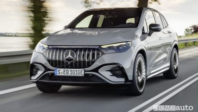 Mercedes AMG EQE 53 4MATIC+ su strada