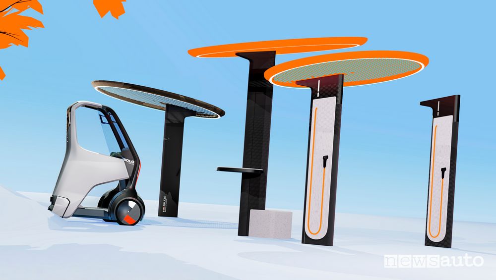 Mobilize Ileo Concept colonnina di ricarica mobile