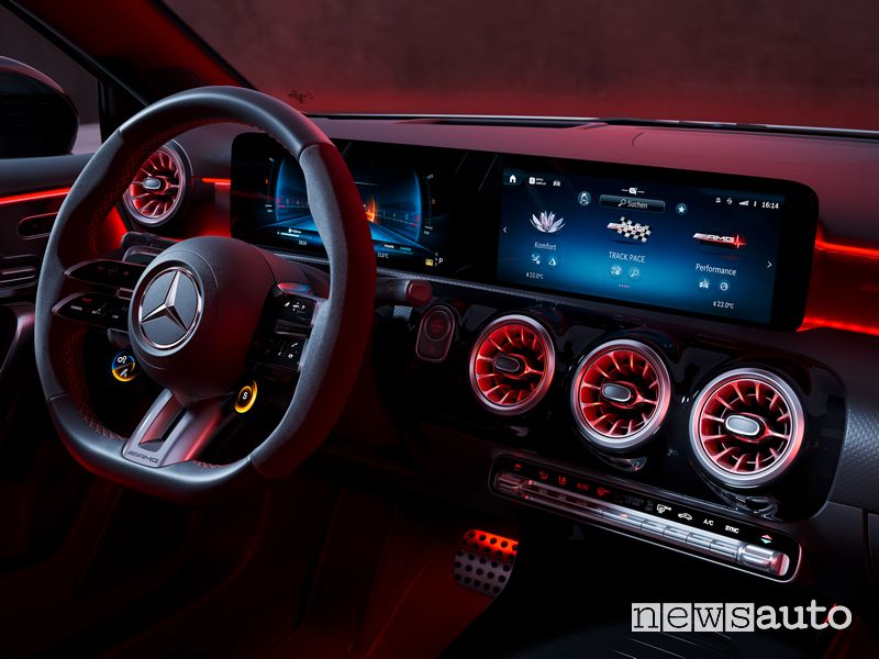 Plancia abitacolo nuova Mercedes-AMG A 35 4Matic