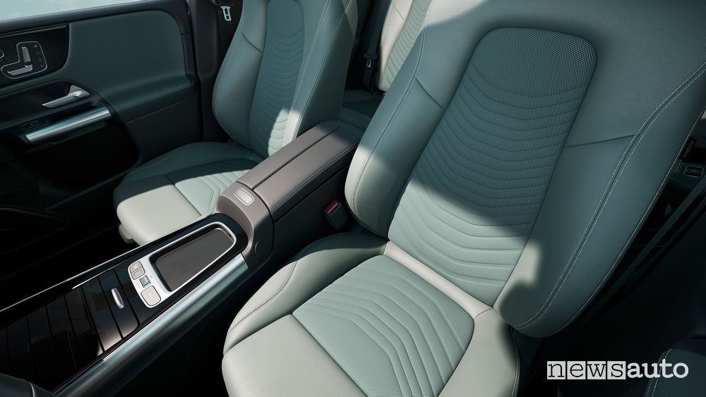 Sedili abitacolo nuova Mercedes-Benz Classe B