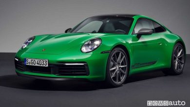 Porsche 911 Carrera T anteriore 3/4