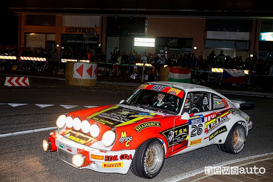  Simone Brusori su Porsche 911 RS del 1981 al Rallylegend 2022