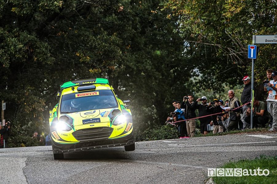  “Il Valli” su Ford Fiesta WRC Plus del 2017 al Rallylegend 2022