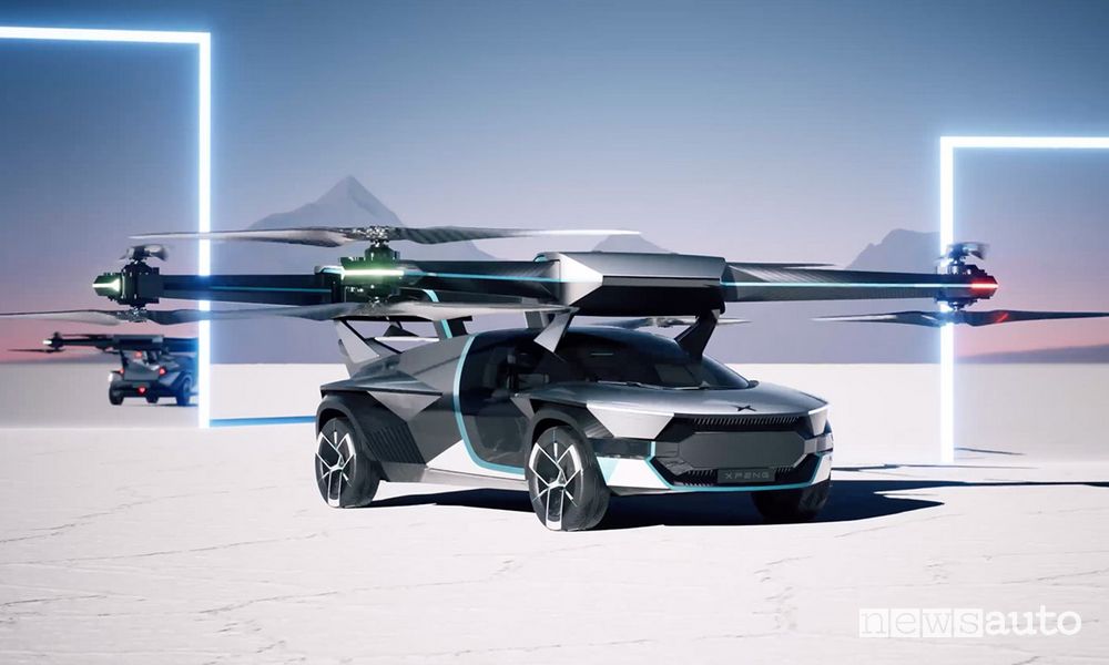 auto volante Xpeng