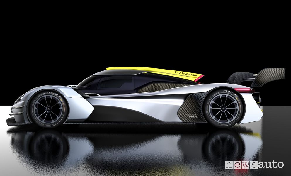 777 hypercar laterale