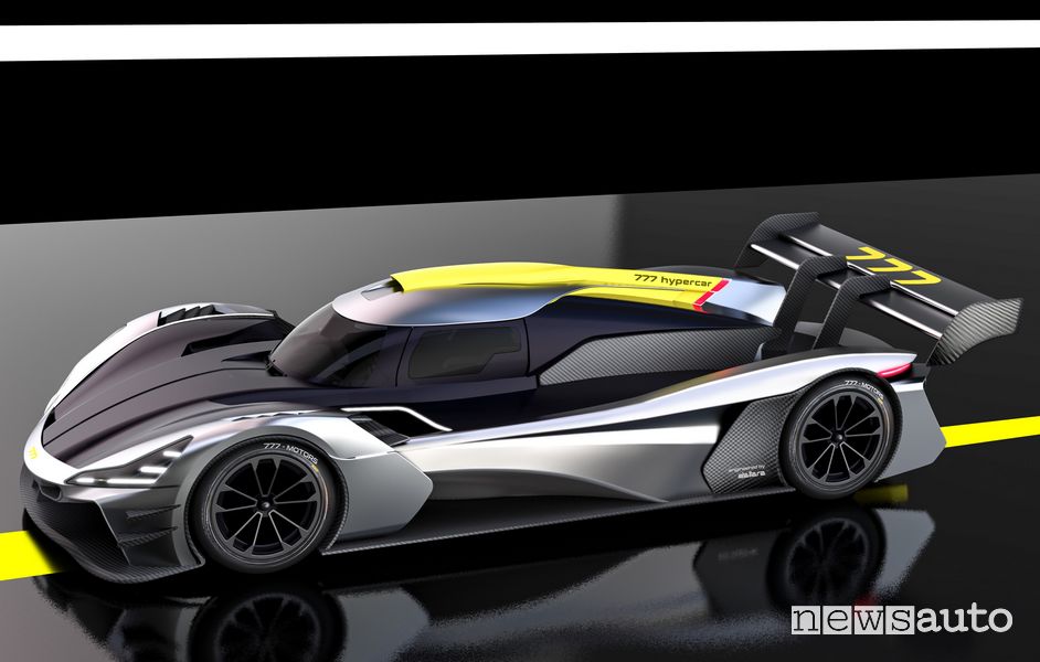 777 hypercar laterale