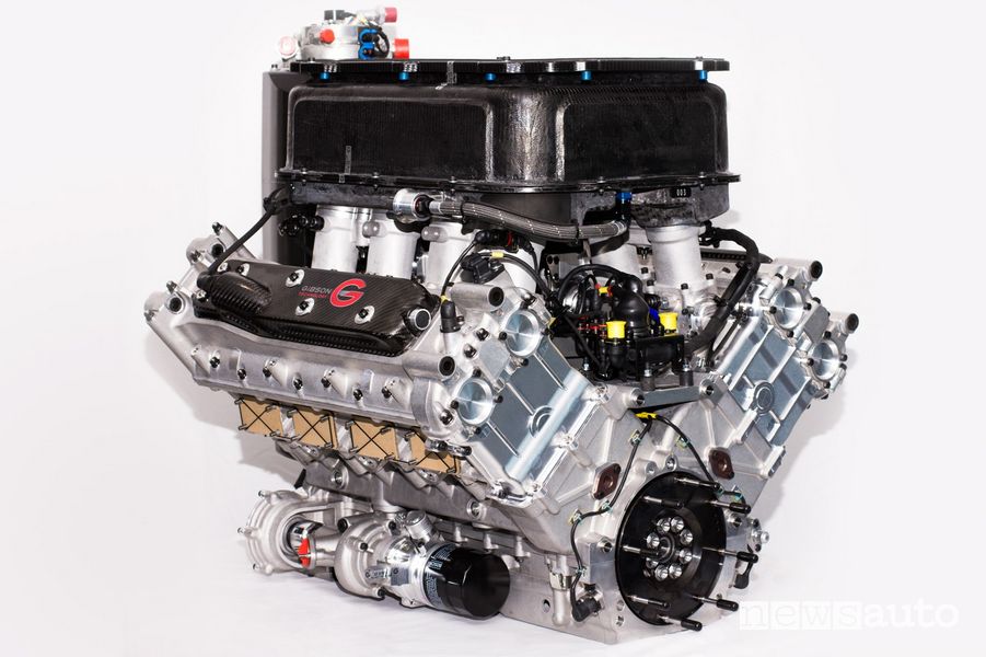 Motore V8 aspirato 777 hypercar