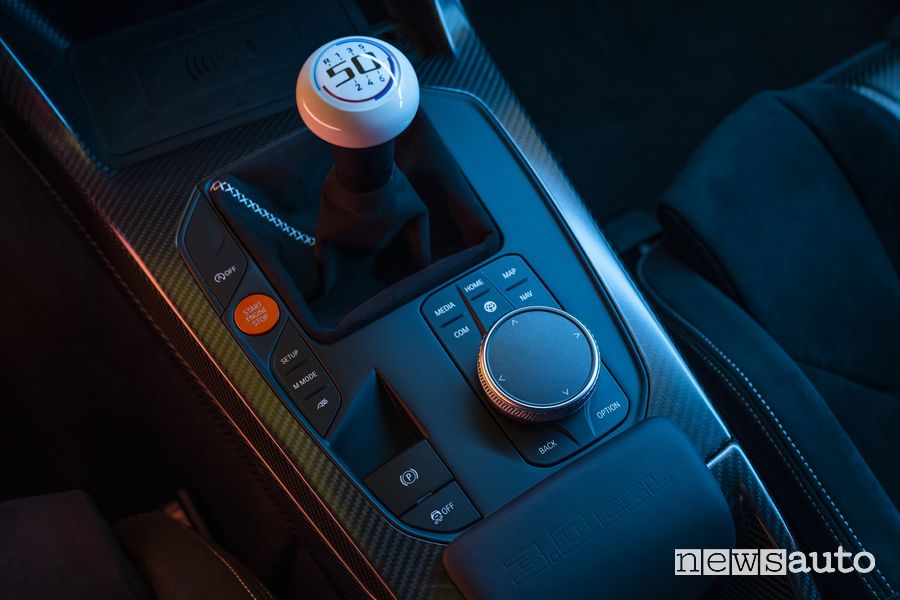 BMW 3.0 CSL leva cambio manuale 6 rapporti
