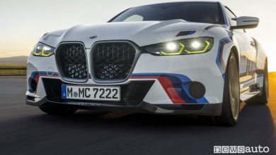 BMW 3.0 CSL frontale in pista