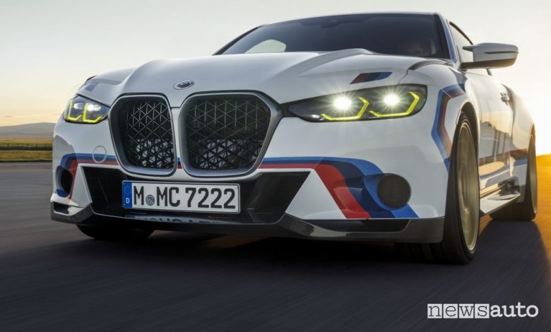 BMW 3.0 CSL frontale in pista
